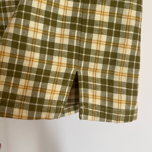 Brandy Melville/ John Galt Plaid Mini Skirt XS - Picture 3 of 8